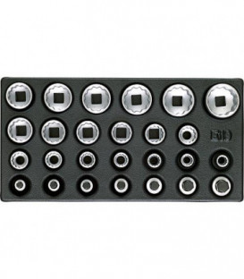 Jeu d'embouts de tournevis GEDORE 26 pieces 1/2" en module plastique ABS