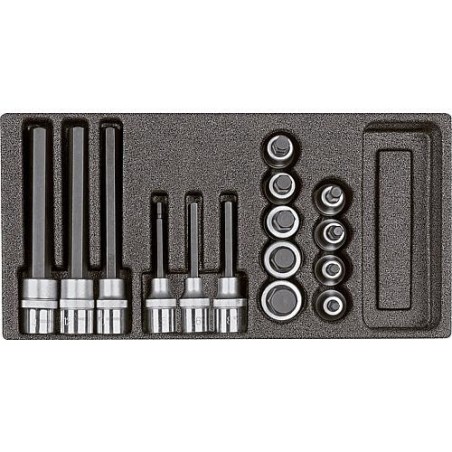 Kit insert tournevis GEDORE red 15 pcs 1/2"