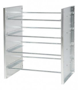 Modele de base (pour 4 mallettes) Tole 2 mm galvanise a chaud 770 x 660 x 490mm