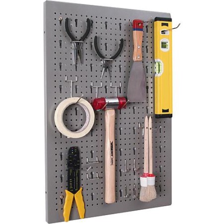 Systeme support outils lxpxh 400x16x55 mm StorePlus Flex M60, gris argent
