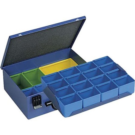 Mallette Dima 88/3 se compose de : 16 x D 62/3, 2 x D 62/1 4 x D 62/2