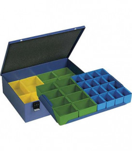 Mallette Dima 88/4 se compose de : 8 x D 62/2, 16 x D 62/3 4 x D 62/1,