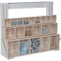 Console de rangement murale L : 610mm, h : 500mm