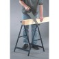 Treteau en acier MB 110 max. 110KG, hauteur 71cm Surface d'appui 63 cm
