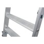 Escabeau double H de travail 3,20 H d'echelle 1,45 2x6 marches
