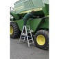 Escabeau double H de travail 2,70 H d'echelle 0,95 2x4 marches