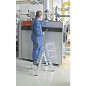 Echelle double H de travail 2,50 H reelle 0,75 Longueur 0,79 marches 2x3