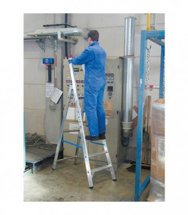 Escabeau H de travail 3,90 H reelle 1,90 Longueur 2,71 marches 8