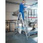 Echelle double H de travail 3,55 H d'echelle 1,95 2x7 echelons