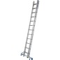 Echelle coulissante KRAUSE STABILO, 2 x 9 echelons avec traverse