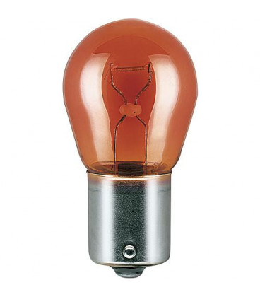 Ampoule avec socle metal PY21W 7507 21W 12V BAU15S
