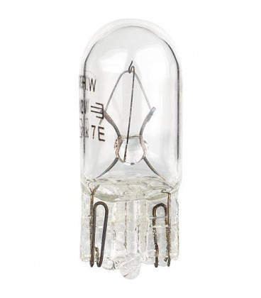 Ampoule a socle de verre 12V, 3W emballage  :  10 pieces