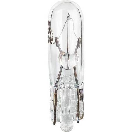 Ampoule a socle de verre 12V, 1,2W, emballage  :  10 pieces