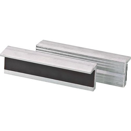 Mors d'etau magnetique en aluminium Epaisseur de la tete 100 mm 1 paire