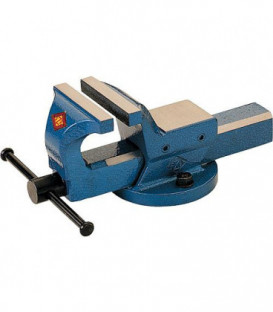 Etau parallele Mondial Epaisseur de la tete 125 mm avec machoire de serrage de tube