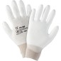Gants pour monteur Taille L nylon blancs - lavables