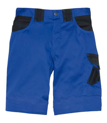 Pantalon court taille elastique H805S/003 - bleu taille 54