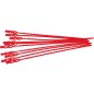 collier de serrage 245 mm de long, 1000 pcs rouge