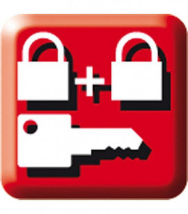 ABUS Cadenas laiton 45/30 Triples SB, Dim 30 mm 3 serrures