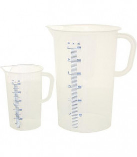 Gobelet gradue en polypropylene 1000 ml