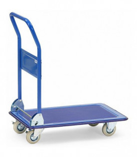 Chariot Fetra 3100 entierement metallique charge 150kg, surface 740x480mm