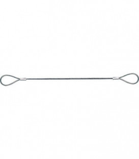 Elingue avec 2 boucles cossées diam. 12 mm, charge 1,5t, 1 m