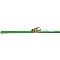 Sangle d'amarrage, une piece type 2000, DIN EC 12195-2, vert sangle 35 mm, longueur 6,0 m