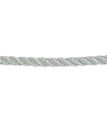 GEWA-Corde en fibre, polyamide tourné diam. 12 mm, L 10 m, blanc