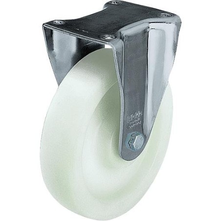 Roulettes acier/charge lourde capacite de charge 700kg roue diam. 125 mm, 100x85mm