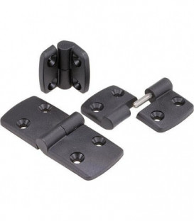 Charniere, gauche, plastique A1 32,5 mm, A2 32,5 mm 1 piece