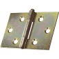 Chaniere large avec vis zingue Lxl : 30x30 mm Emballage 2 pieces