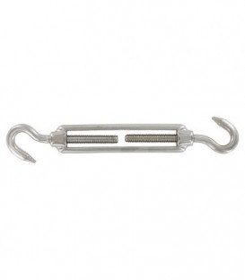 Cadenas inoxA4 avec 2 Crochets, M10