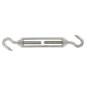 Cadenas inoxA4 avec 2 Crochets, M10
