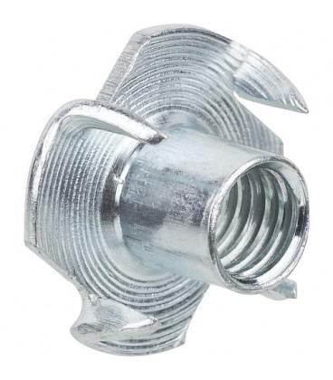 Ecrou a frapper M8x11 galvanise, emballage : 100 pieces