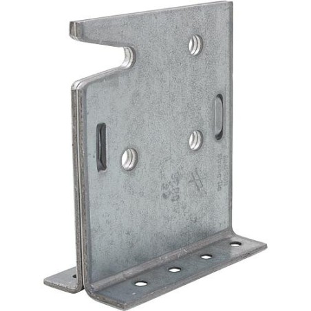 Support de poutre (2 rangs) galvanise a chaud (tzn) 120 x 103