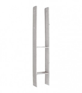 Ancre de montant type H 100 galvanise a chaud (tzn)