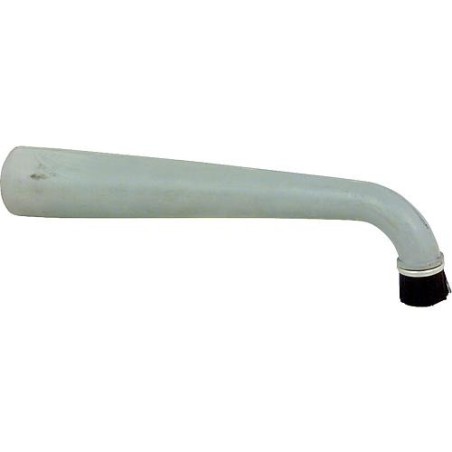 Gicleurs d'angle en caoutchouc brosse ronde Diametre 32 mm longueur totale 240 mm