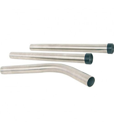 Tube d'aspiration en acier inoxydable Dm 38 mm 3 pieces ***BG***