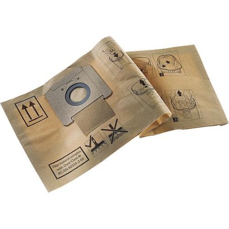 Sac-filtre pour ATTIX 350-01 -11 -21 emballage 5 pieces