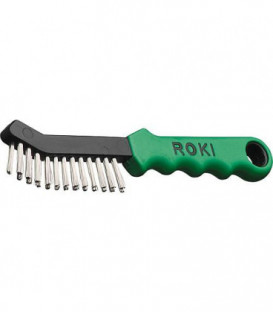 Brosses pour etrier de frein 2 x 12/13 en ligne fil acier inoxydable 0,35mm