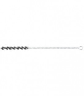 Brosse cylindrique diam. 8mm 300x100mm, fil d'acier 0,1mm
