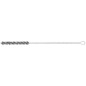 Brosse cylindrique diam. 20mm 300x100mm, fil d'acier 0,15mm