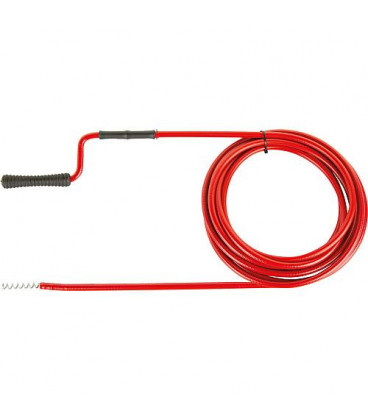 Degorgoir diam. 9mm, L: 5m avec gaine PVC