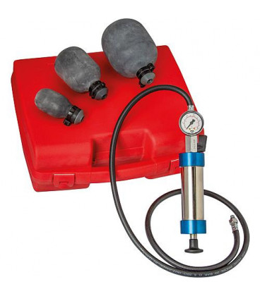 Kit Obturateur gonflable 3 pièces, avec pompe manuelle dans mallette en plastique