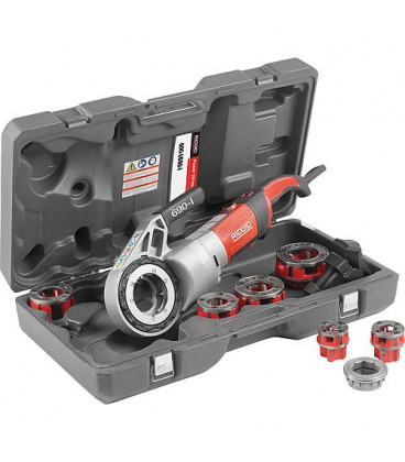 Kit Filière électrique 600-I DN15 (1/2") jusqu'à DN32 (1 1/4") 230V dans mallette Kit Filière électrique 600-I DN15 (1/2") jusqu'à DN32 (1 1/4") 230V dans mallette
