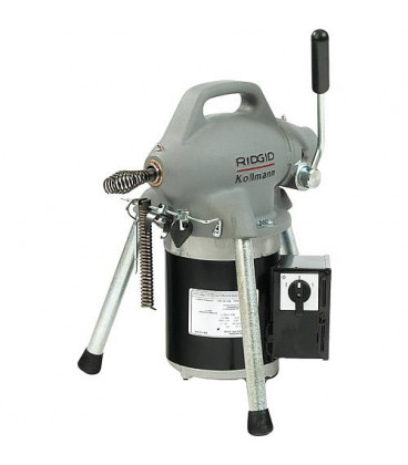 Appareil électrique nettoyage des tuyaux K-50-6 kit avec 13,7m spirales et kit d'outils Appareil électrique nettoyage des tuyaux K-50-6 kit avec 13,7m spirales et kit d'outils