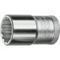 Douille GEDORE 1/2" 12-pans, court, SW 10,0mm longueur 38 mm