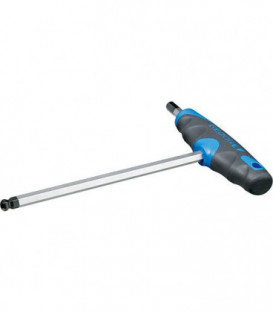 Cle Allen avec poignee en T GEDORE six pans creux avec tete spherique 3,0 x 152 mm