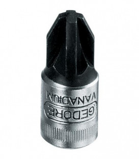 GEDORE Embout de tournevis pour vis cruciforme PZ Type IKS 20 PZD 4