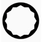 Gedore Cle polygonale a frapper Type 306 36